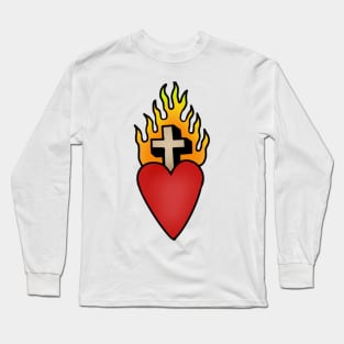 Sacred heart Long Sleeve T-Shirt